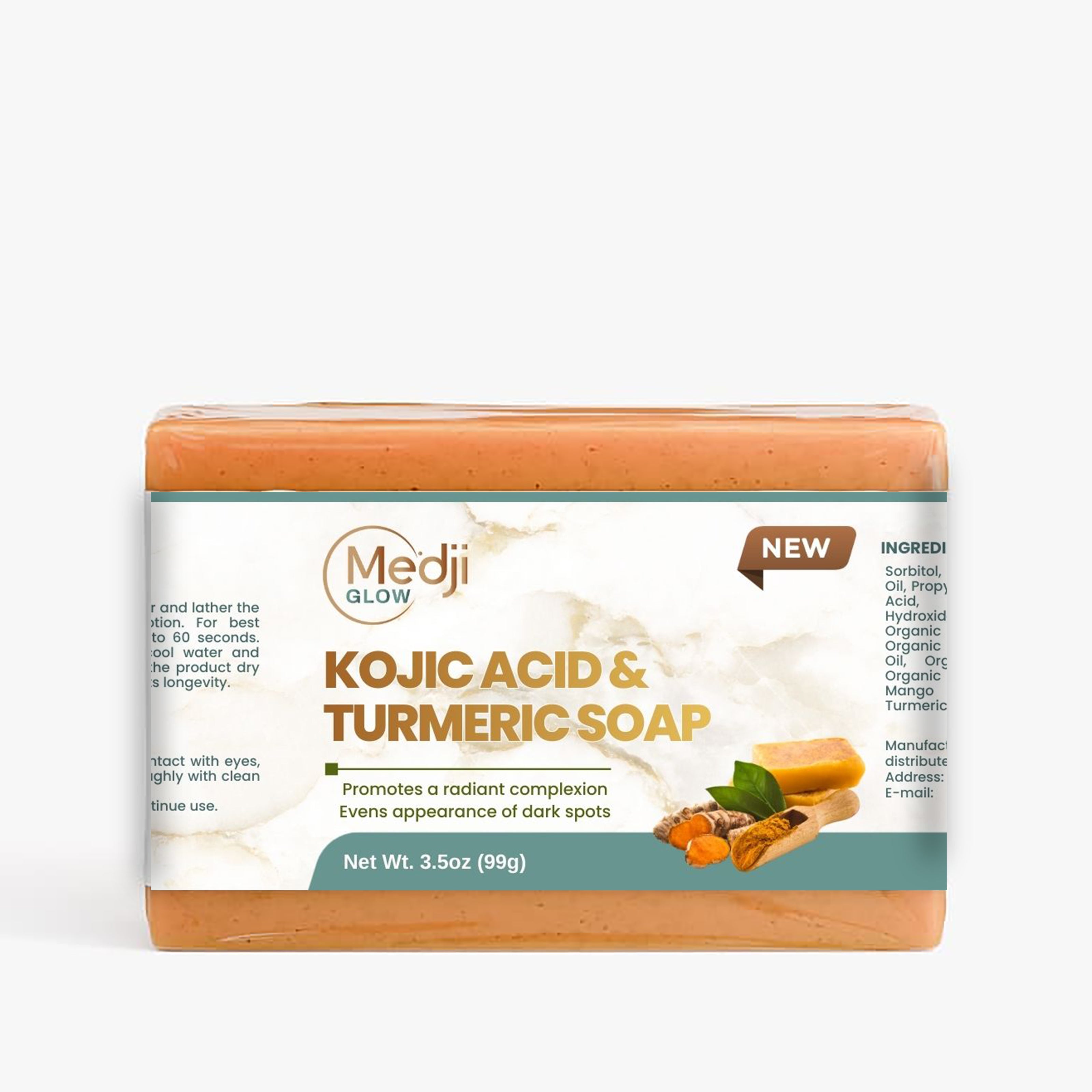 Kojic Acid & Turmeric Brightening Soap